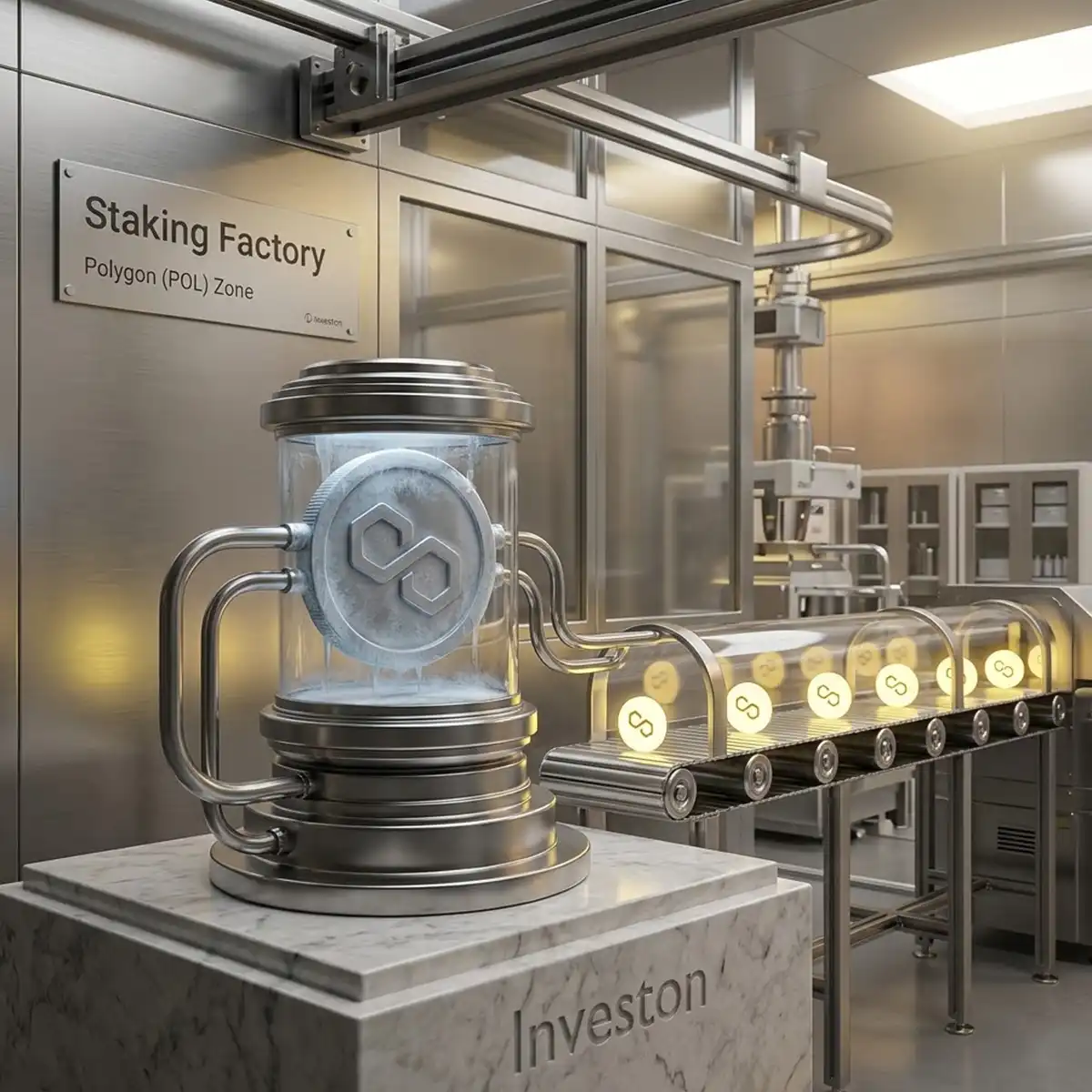 Polygon (POL) Flexible Staking Plan: Earn 21.5% Annual Rewards - Financial Investment Plan Banner