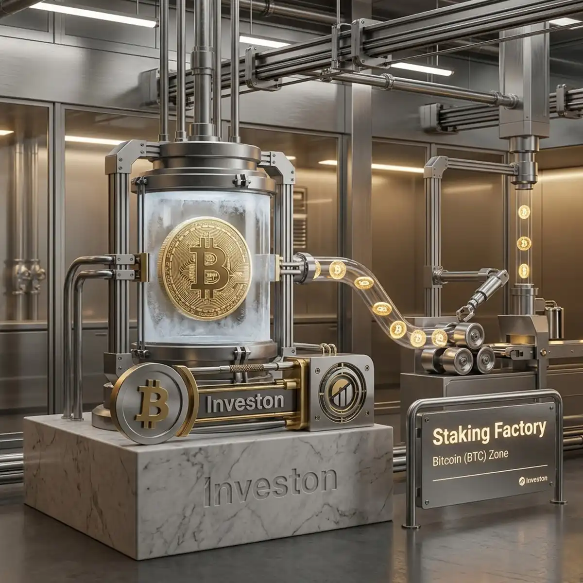 Bitcoin (BTC) Flexible Staking Plan: Earn 25.2% Fixed Returns - Financial Investment Plan Banner