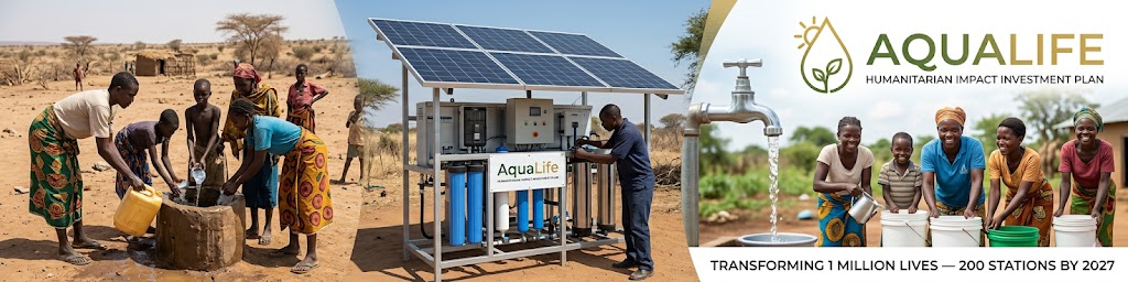 AquaLife Humanitarian Impact Investment Plan - Investment Project Banner